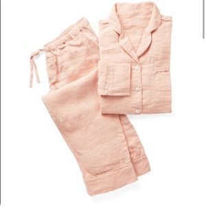 Serena & Lily positano linen pajamas